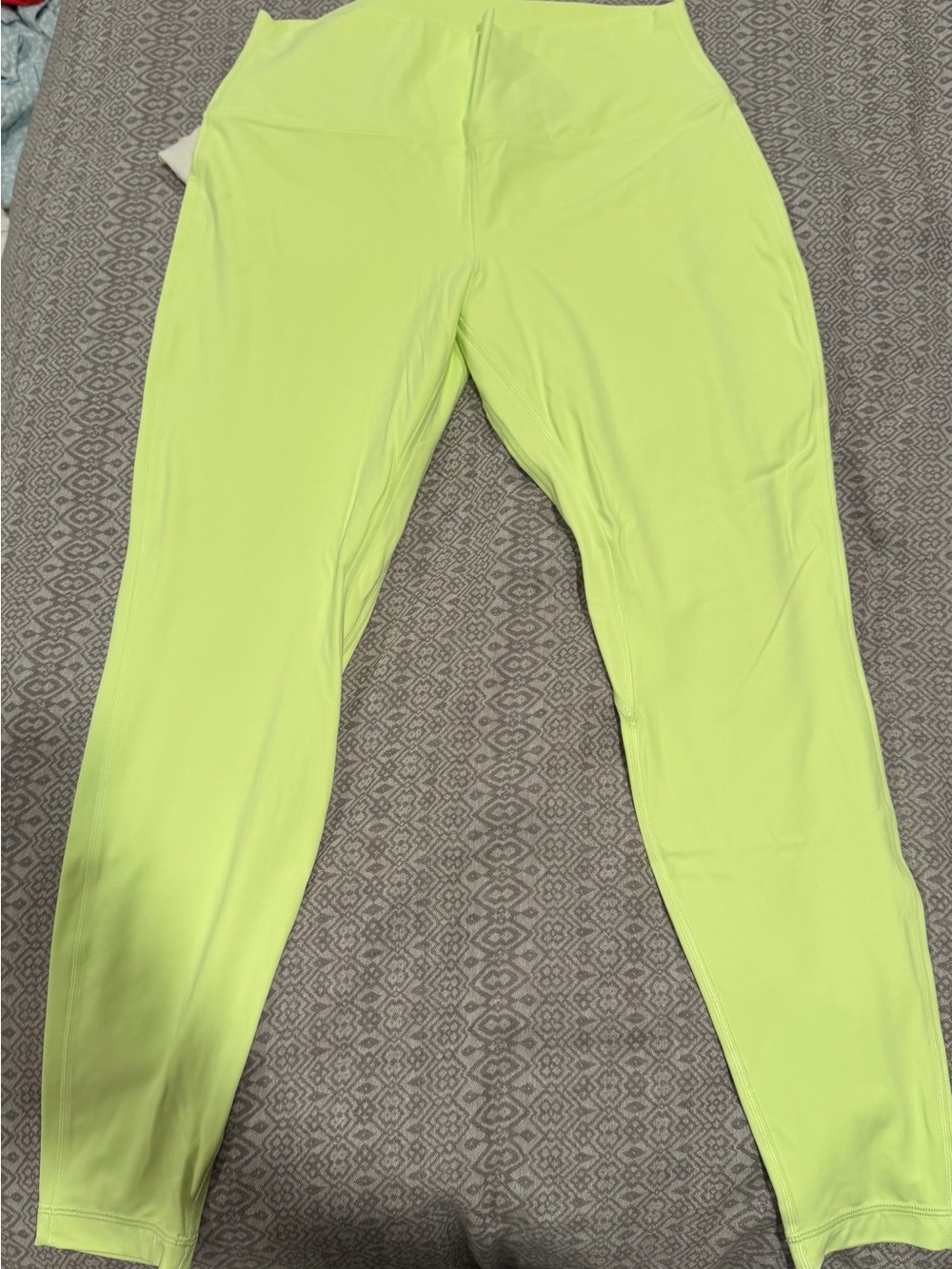 lululemon athletica Neon Chartreuse Leggings